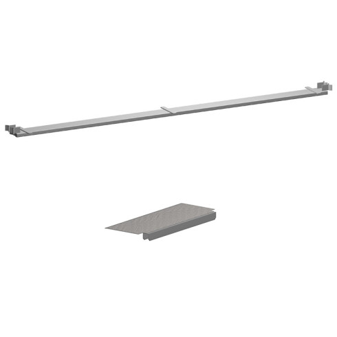 Spaltabdeckungen für Fassadengerüste