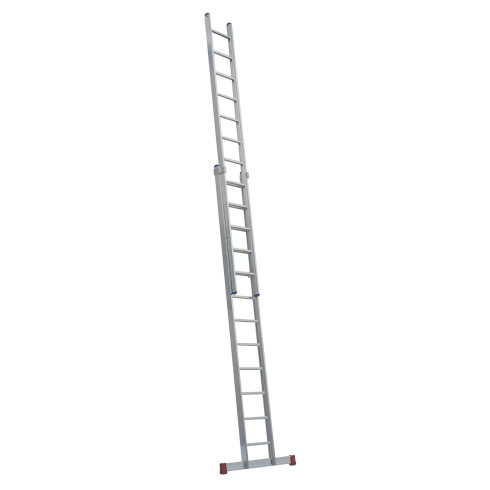 Schiebeleiter Industrieausführung 2-teilig, 41/47 cm breit