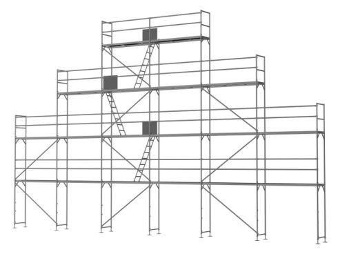 Giebelgerüst maxi B - 3,0 m Felder