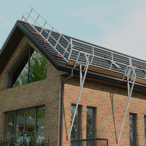 Ortgang-Giebel-Absturzsicherung Set