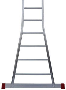 Anlegeleiter PREMIUM K - unten konisch ausgestellt, 1-teilig, 41 cm breit