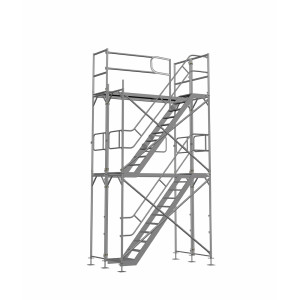 Treppen und Zubehör für Fassadengerüste