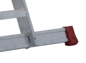 Stufenanlegeleiter 60 cm breit mit Handlauf und Antirutschbelag