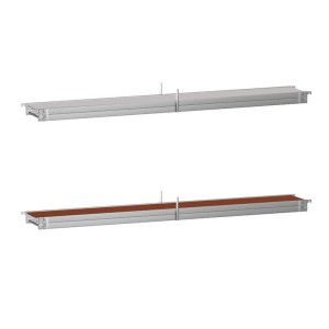 Plattformen 67,5 cm breit - 500 cm lang für Fassadengerüste