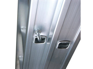 Schiebeleiter Handwerkerausführung plus 2-teilig, 41/47 cm breit  