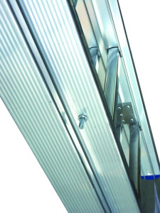 Seilzugleiter Industrieausführung 2-teilig, 41/47 cm breit