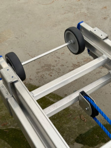 Seilzugleiter Industrieausführung 2-teilig, 41/47 cm breit